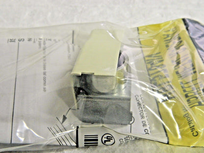 Hubbell Wiring Device-Kellems Raceway 2.13" L Connector Coupling Qty 5 HBL5784IV