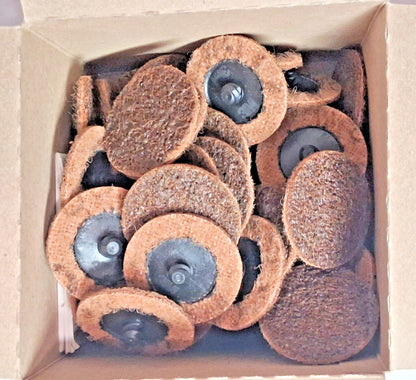 3M Aluminum Oxide Quick-Change Discs Roloc TR 2" Dia QTY50 7000000751