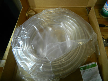 Tygon Plastic Tube 5/8" ID 7/8" OD 1/8" Wall Thickness Approx. 48