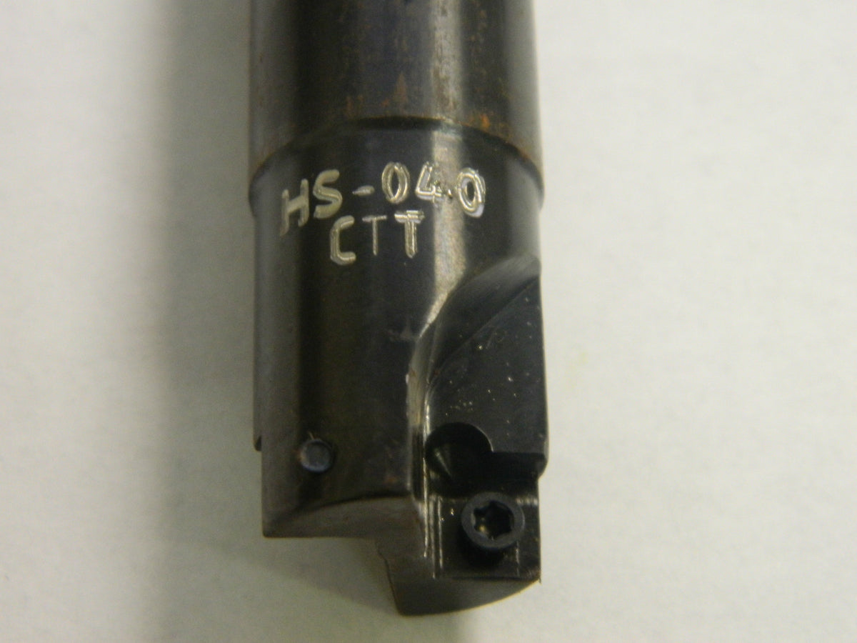 Cutting Tool Technologies Indexable Square-Shoulder End Mill Hs-040 3/4"