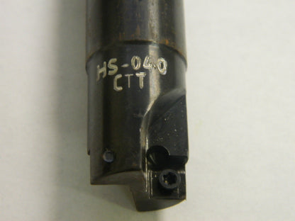 Cutting Tool Technologies Indexable Square-Shoulder End Mill Hs-040 3/4"
