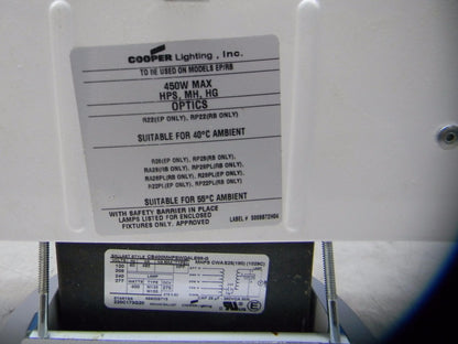 Cooper Lighting Low Bay Ballast Housing 400 Watt 24" x 28" x 24" 11987693