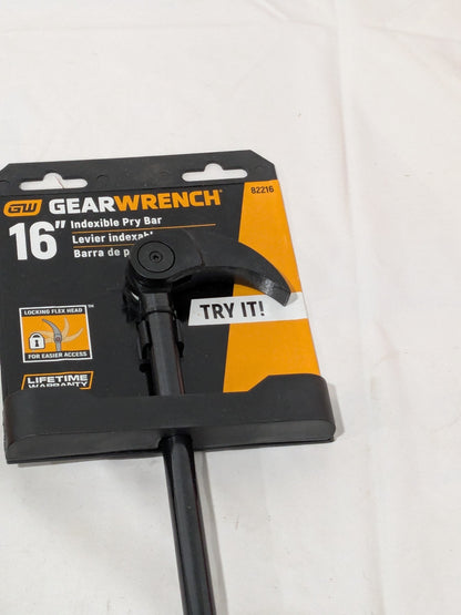 GEARWRENCH 3 Pc Indexing Pry Bar Set 8", 10" & 16" 82301D