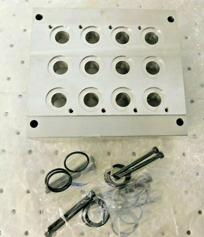 Jupiter Pneumatic 4 Port 3/8" Inlet 1/2" Outlet Manifold 84470962