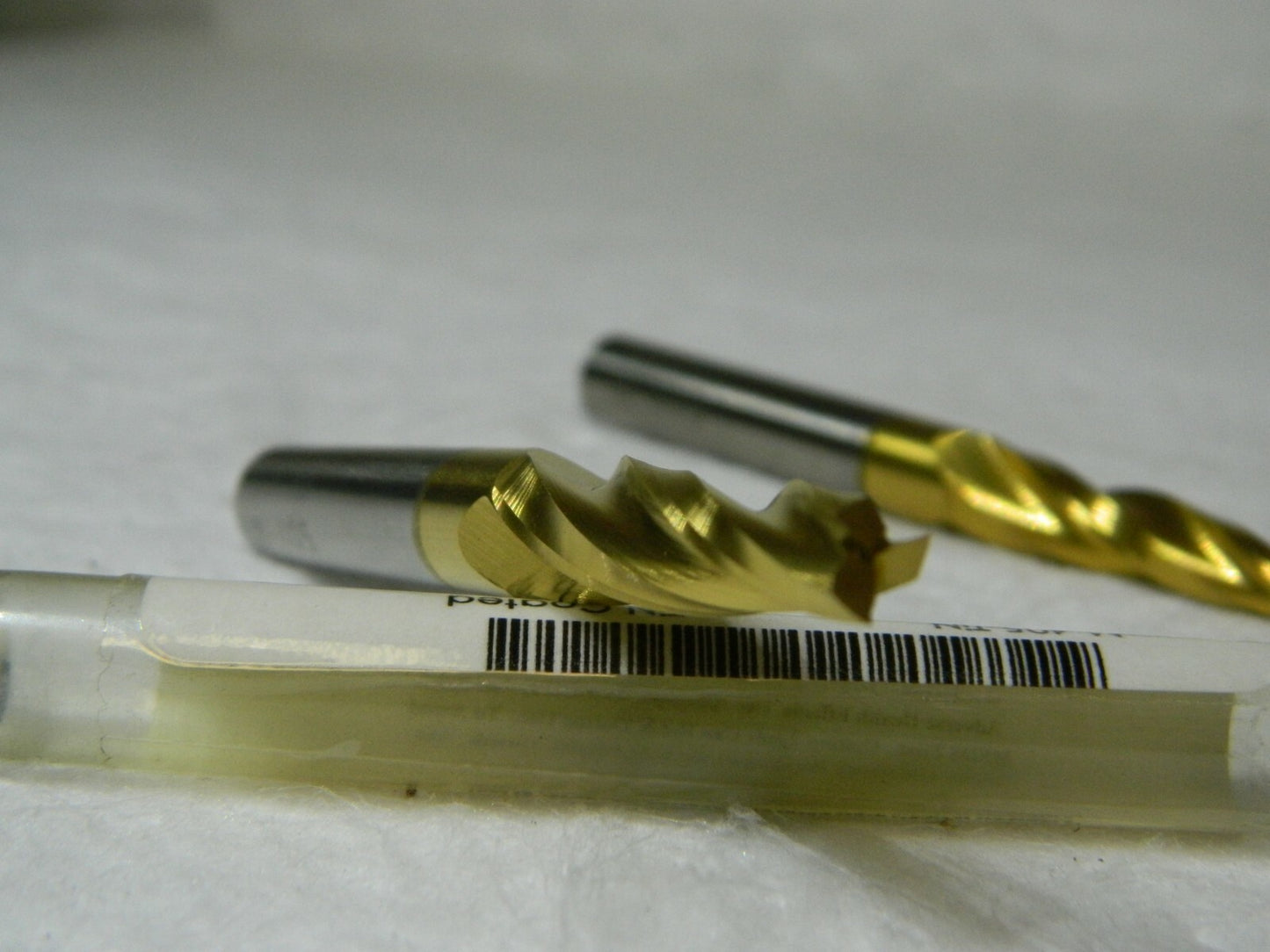 Award HSS Tapered Sq End Mill 3º 1/4 Sm End 1.25 LOC 3.25 OAL Qty 2 M-405-TIN