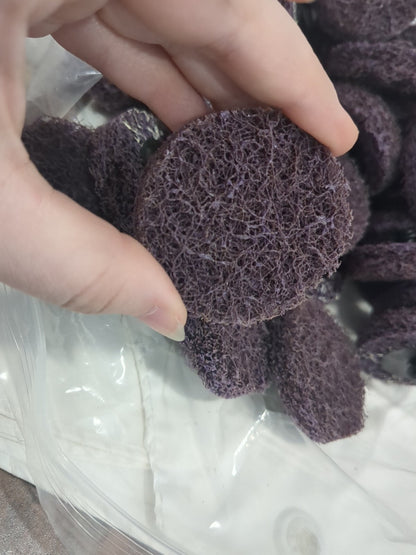 3M approx 100ct Quick-Change Disc Roloc TR 2" Dia Aluminum Oxide Non-Woven