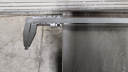 Vernier Caliper 0 to 60" .0043" Accuracy .001" Graduation 8" Jaw Depth 611-5660