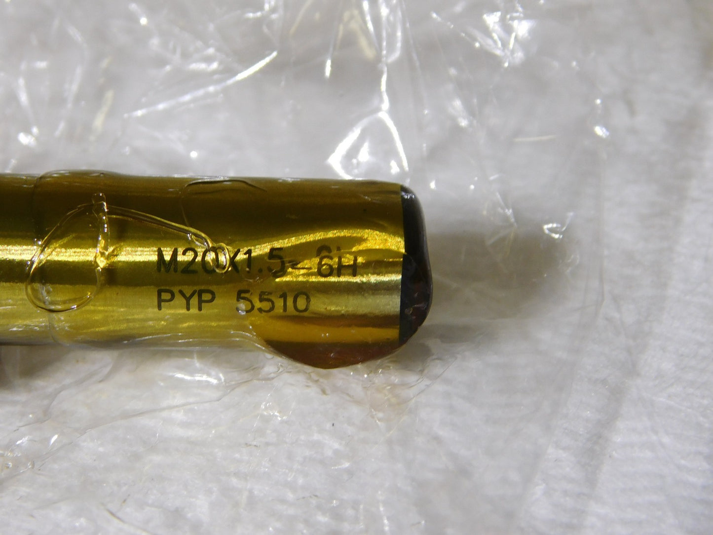 SPI Metric Taperlock Thread Plug Gage M20x1.5 GO 6H Class 34-557-9