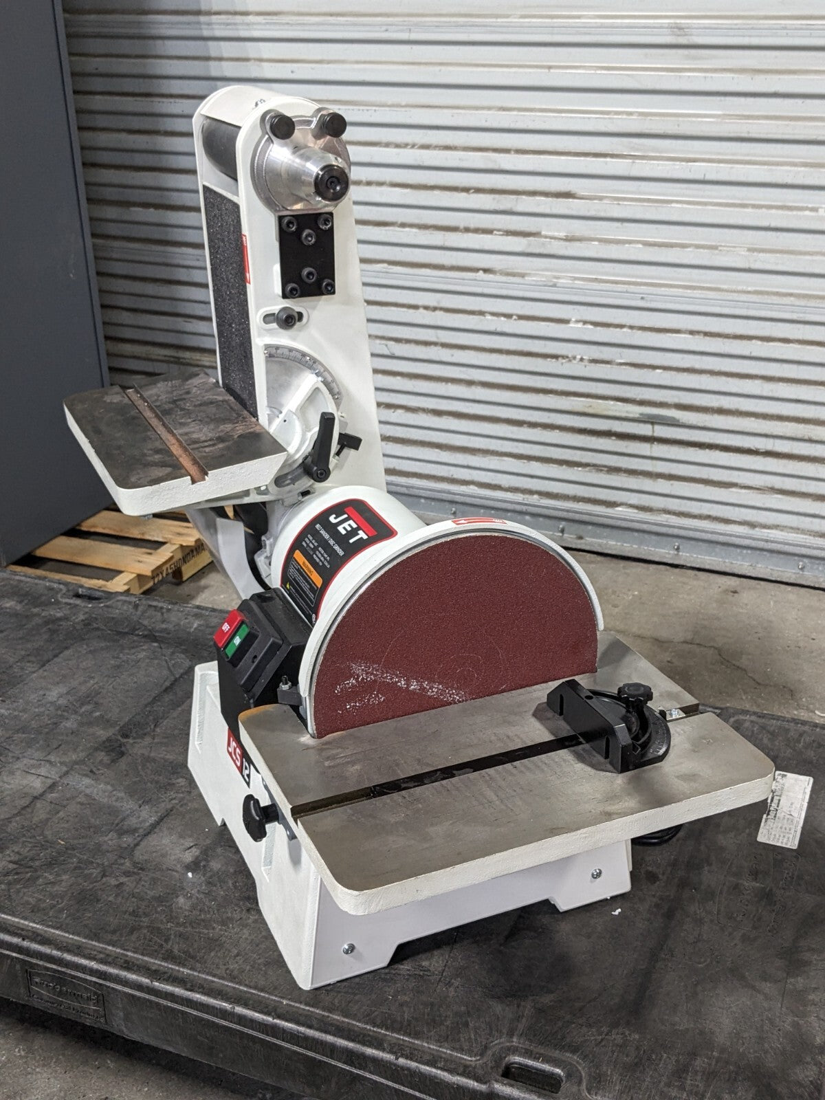 Jet Combination Belt Sander / Disc Grinder w/ Stand 1.5 HP 115v Parts / Repair