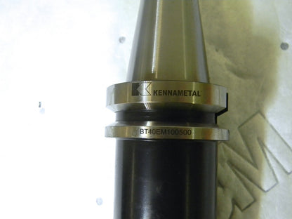 Kennametal BT40 Shank End Mill Holder 1 Hole Dia M16 Drawbar Thread 1064864
