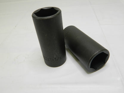 PROTO Impact Socket 1/2" Drive 6-Point, 3-1/2" OAL Qty 2 J7336H