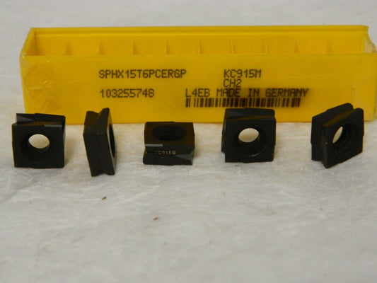 Kennametal Carbide Milling Inserts SPHX15T6PCERGP KC915M Qty. 5 103255748
