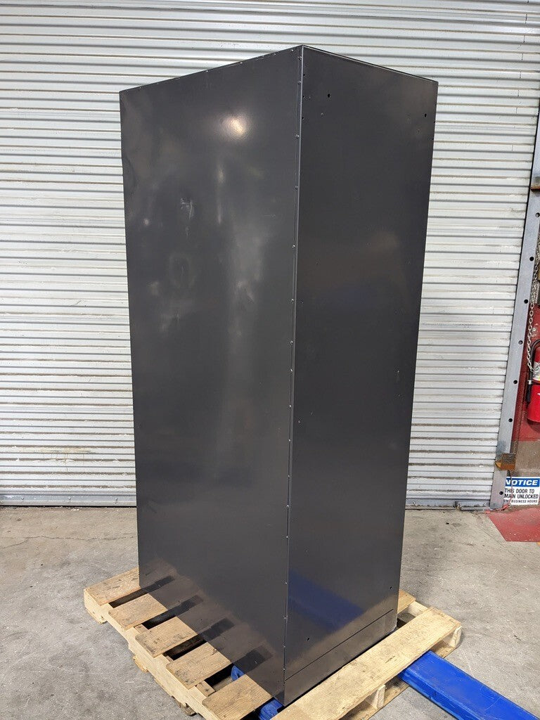 Hallowell Steel Storage Cabinet w/ Locking Handle 78" x 36" x 24" Scratch N Dent