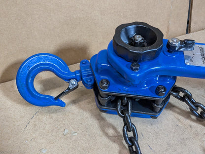 Pro Source Manual Ratchet Lever Chain Hoist 3000 lb. Capacity 10 ft. Lift