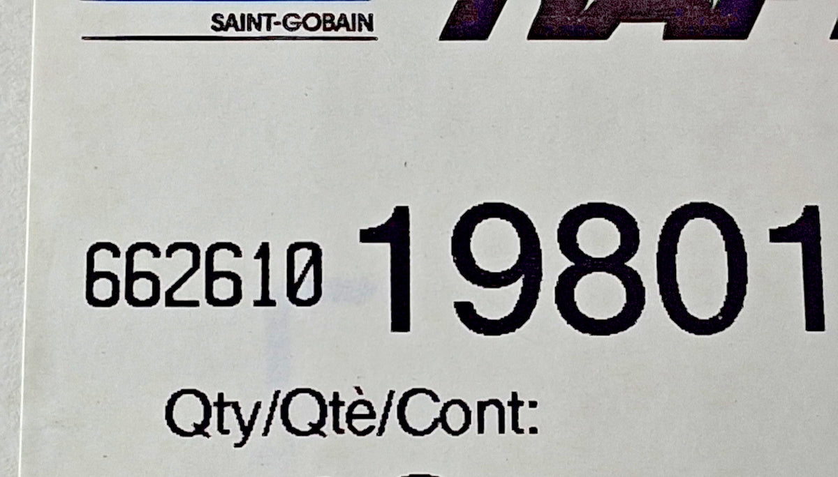 Norton Aluminum Oxide Abrasive Belts QTY6 1" Wide 30" OAL 50 Grit 6626