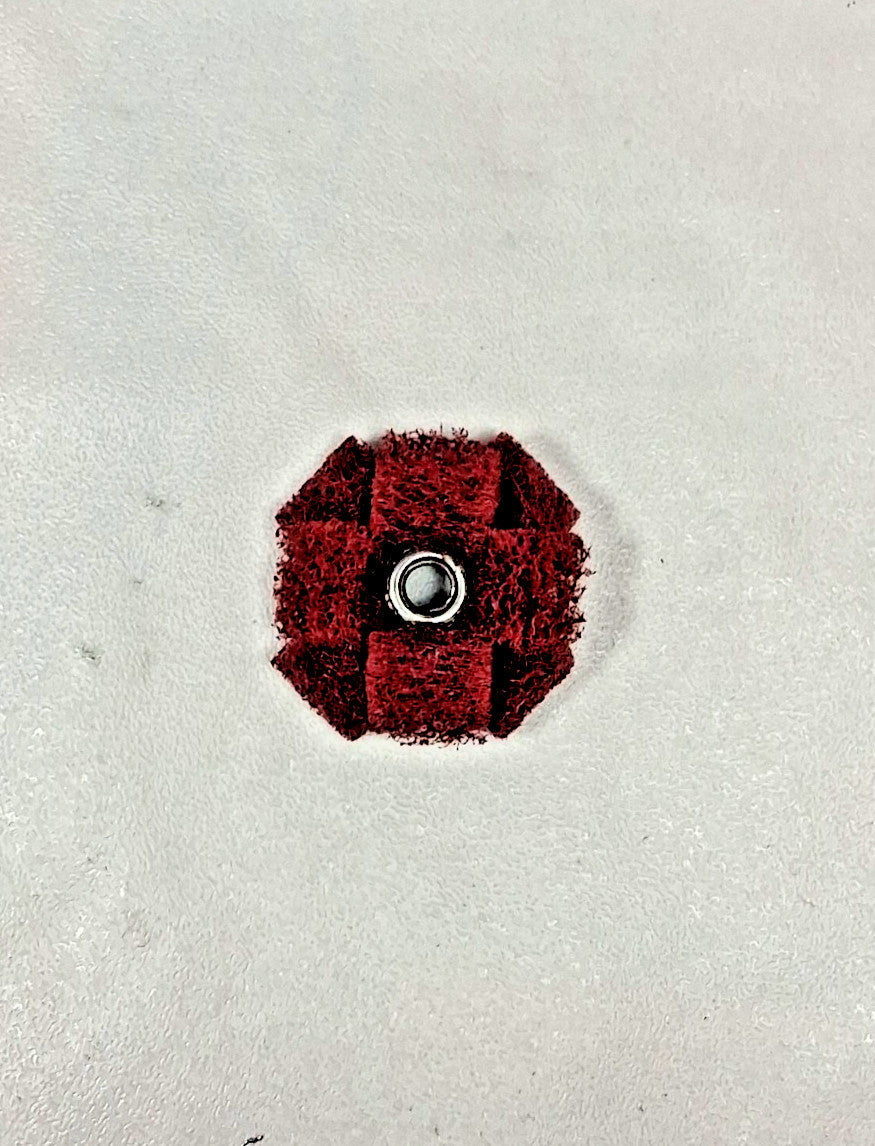 Standard Abrasives Very Fine 2 Ply Cross Buffs 1 x 3/8" QTY 30 725008