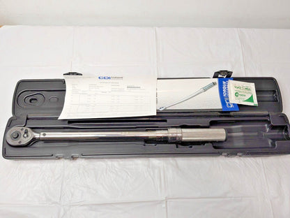 CDI Micrometer Torque Wrench 1/2" Drive 20.0 Ft Lb Min 150.0 Ft Lb Max 1503MFRMH