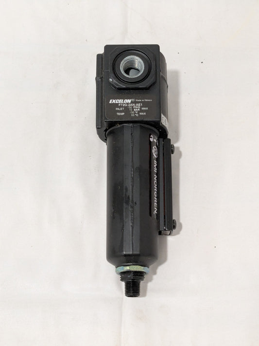 Norgren Compact Compressed Air Filter: 1/4" NPT Port F72G-2AN-AE1