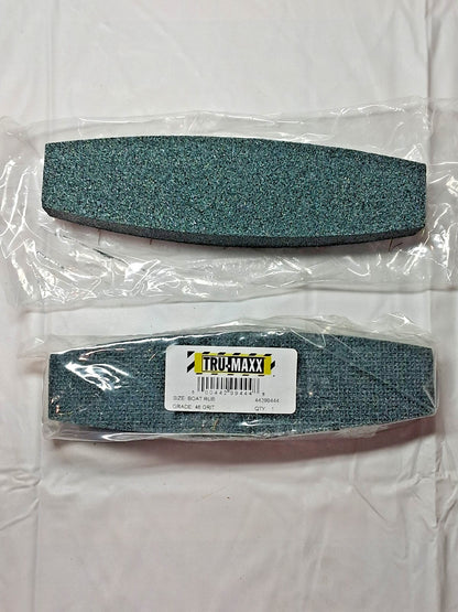 Tru-Maxx Silicon Carbide Boat Polishing Stones 9" OAL QTY2 69405322M