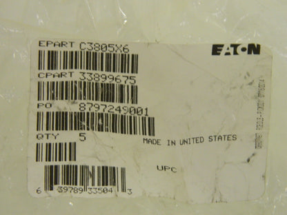 Eaton Steel Run Tee 3/8" Male X 3/8" Female NPT QTY 2  C3805X6