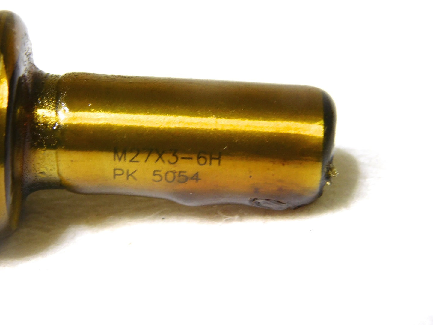 SPI Metric Taperlock Thread Plug Gage Single End M27x3 Thread GO 34-563-7
