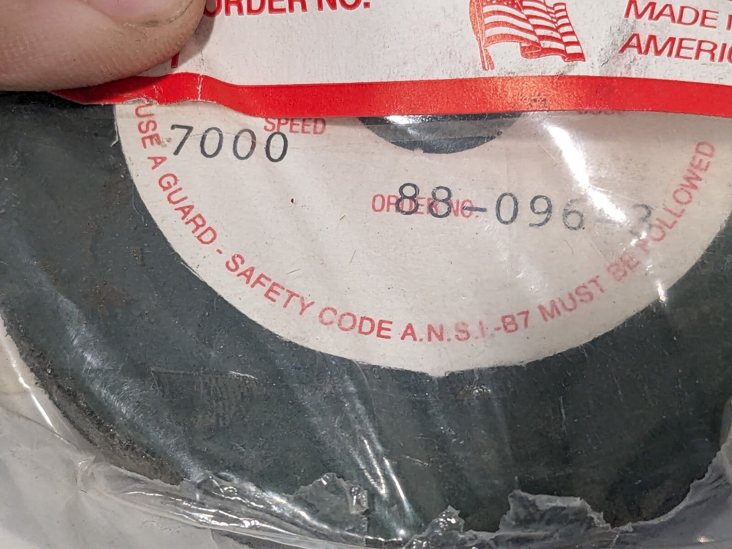 spi Surface Grinding Wheel 3" Dia 3/8" Thick 1/4" Hole 46 Grit 305-C