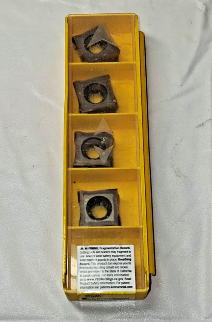 Kennametal Carbide Turning Insert Qty 5 CNUX6674RRN KCP10B 6710681