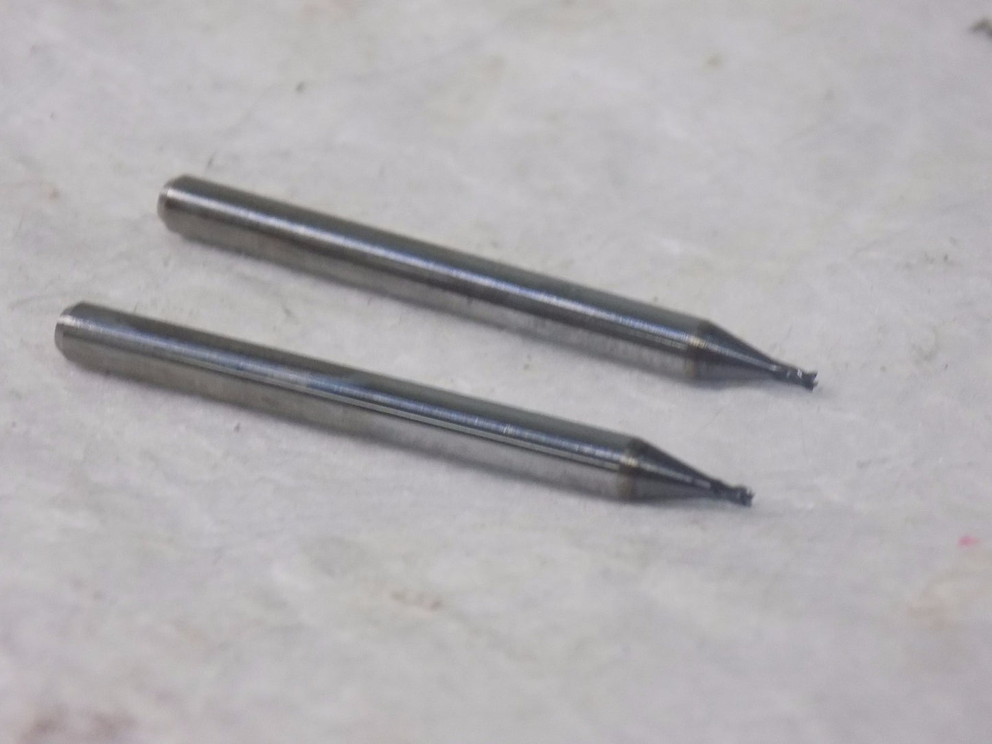 Accupro Solid Carbide Square End Mill 0.03" Diam 0.09" LOC 4Fl Qty 2 7