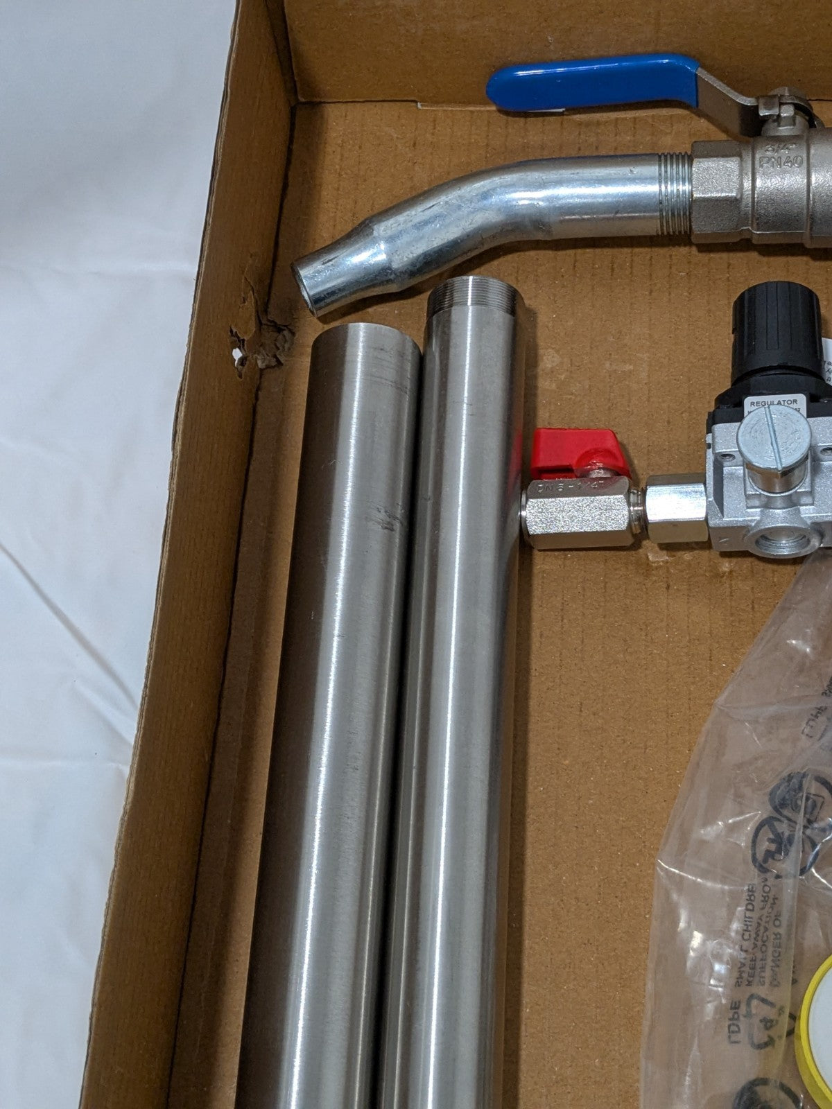 PRO-LUBE Air Operated Transfer Pump with Stainless Steel Suction Tube ATP/SS/1