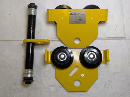 Oz Lifting Products Push Beam Trolley 1 Ton Load Capacity OZ1PBT