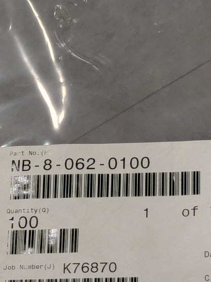 Parker Black Nylon Tubing 1/2" X .375" X 100' NB-8-062-0100