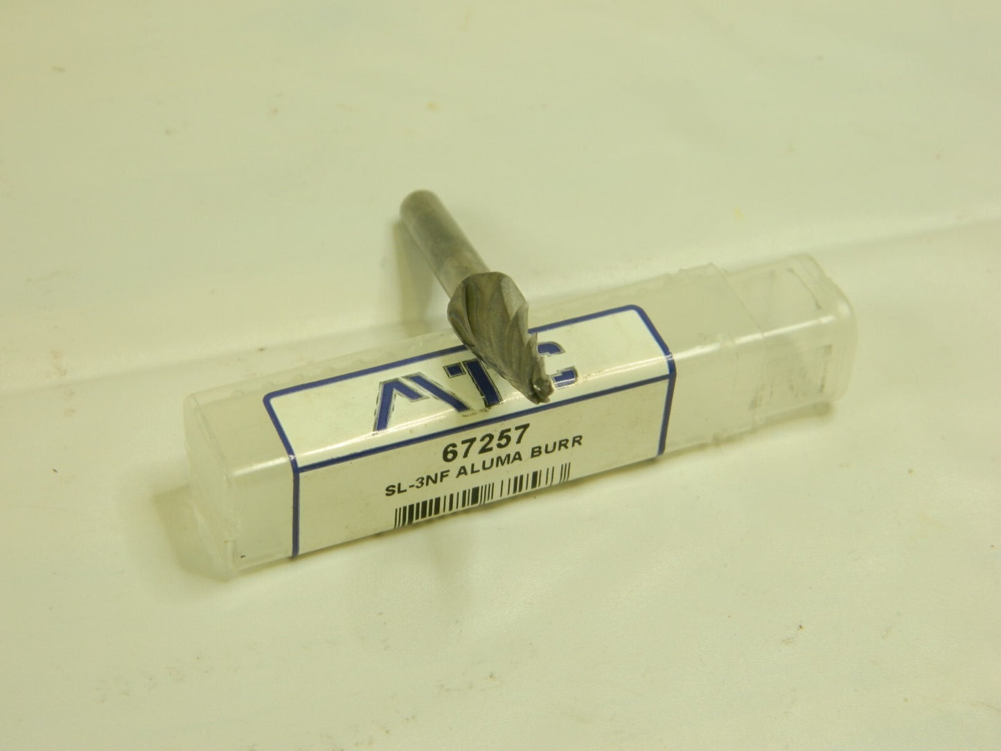 ATC SL-3NF, 3/8" Cut Diam, 1/4" Shank Diam, Fluted Taper Burr 310-0025