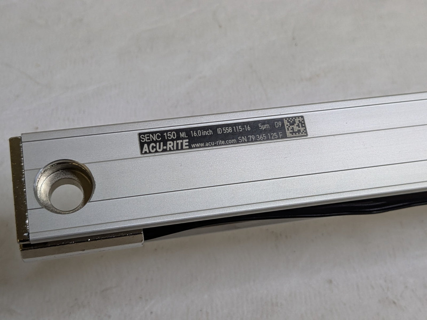 AcuRite Linear Scale for DRO 16"/400mm Readable Length 5 Micron Res. 558115-16