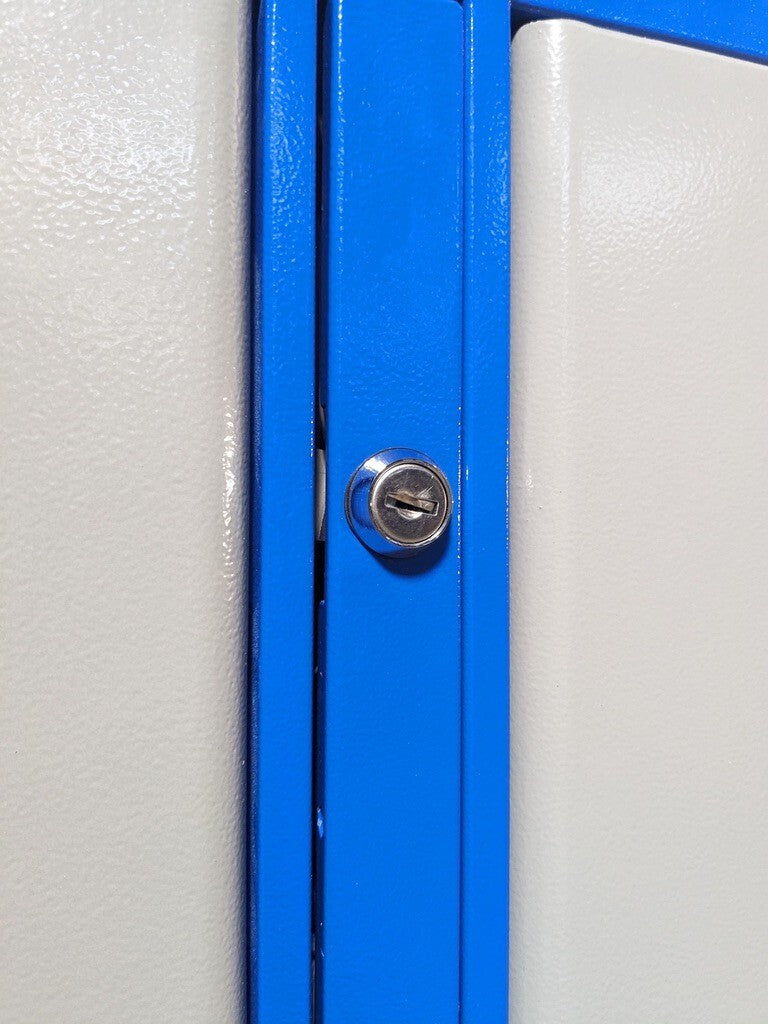 Supply Point LockerSense Clear Front Security Locker 79 x 43 x 20 USED NO KEYS