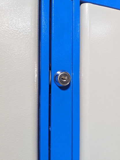 Supply Point LockerSense Clear Front Security Locker 79 x 43 x 20 USED NO KEYS