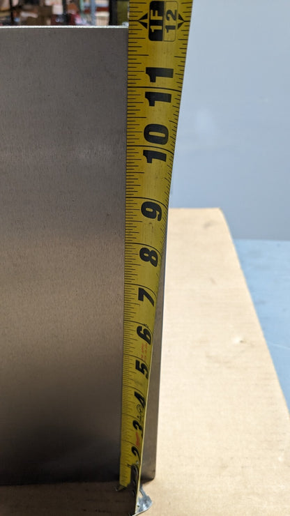 Machined Angle Plate 12" x 12" x 12" Cast Iron Double Web Flat Surface - Damaged