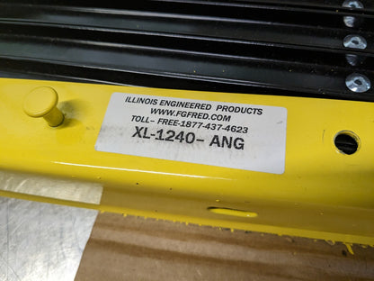 Illinois Engineered Products XL1240 Portable Folding Barrier Safety Gate
