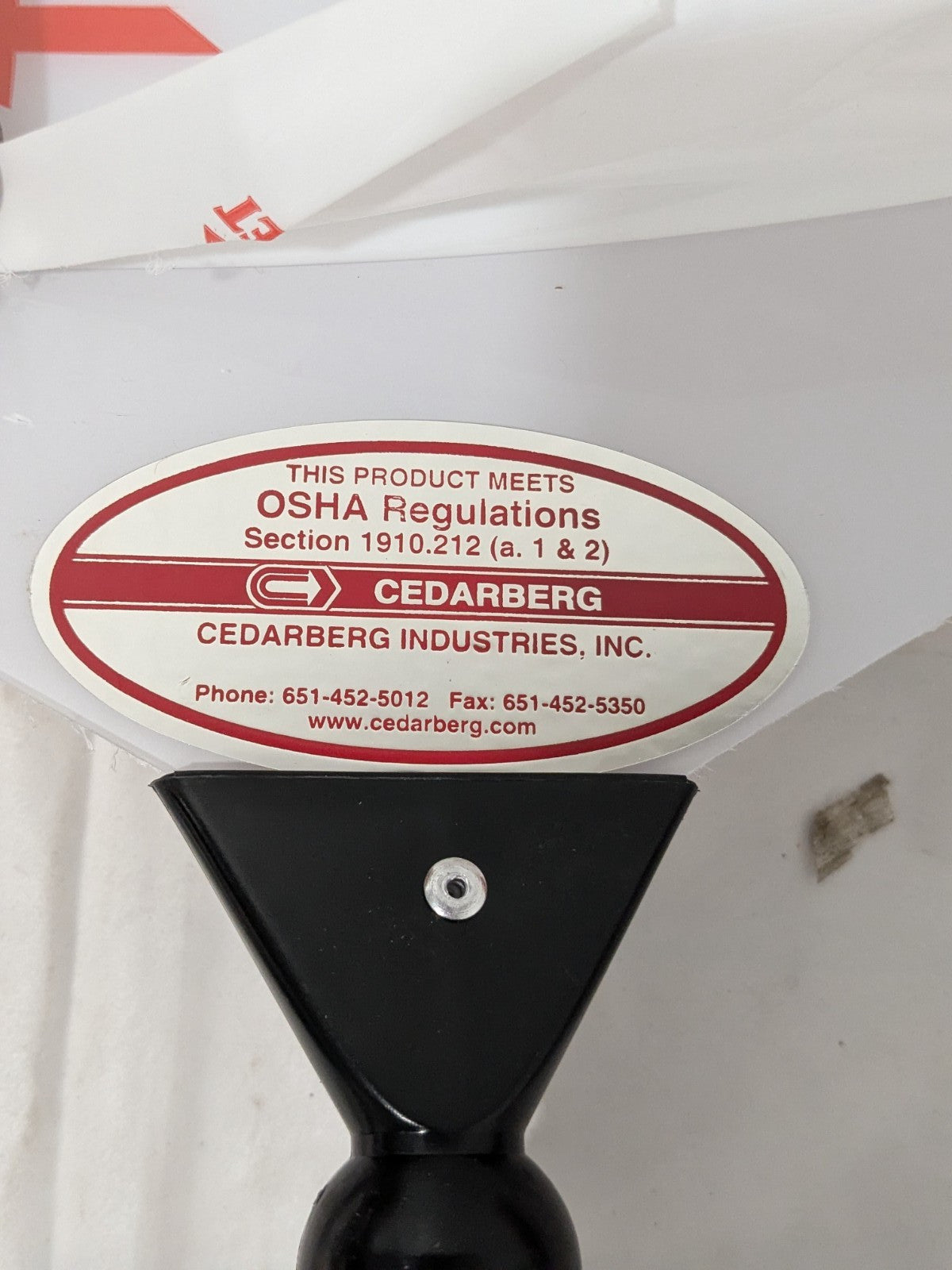 Cedarberg Base & Shield: Polycarbonate, 12" Wide, 12" Long, 1/8" Thick 8550-255