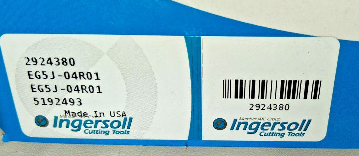 Ingersoll Cutting Tools Numax Mill Face EG5J-04R01 2924380