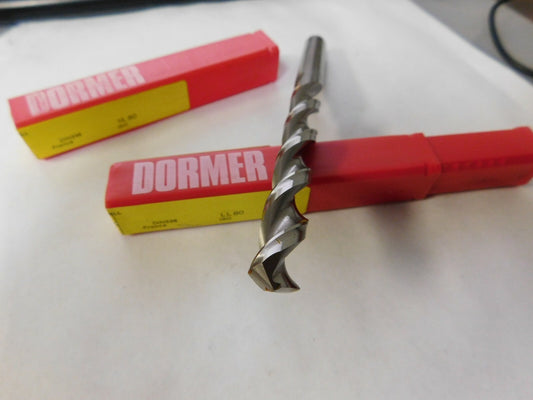 Dormer 10.5mm 130° Point Bright Finish Cobalt Jobber Drill QTY 2 0145777