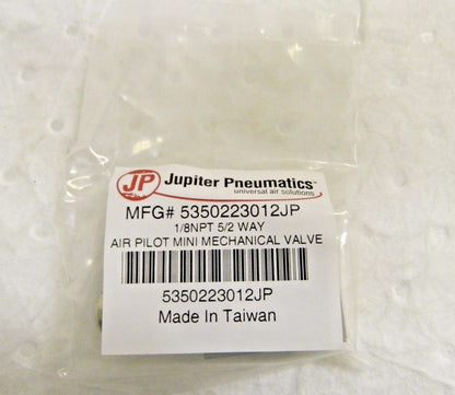 Jupiter Pneumatics Mini Mechanical Valve 1/8" NPT 5/2 Way Air Pilot 5350223