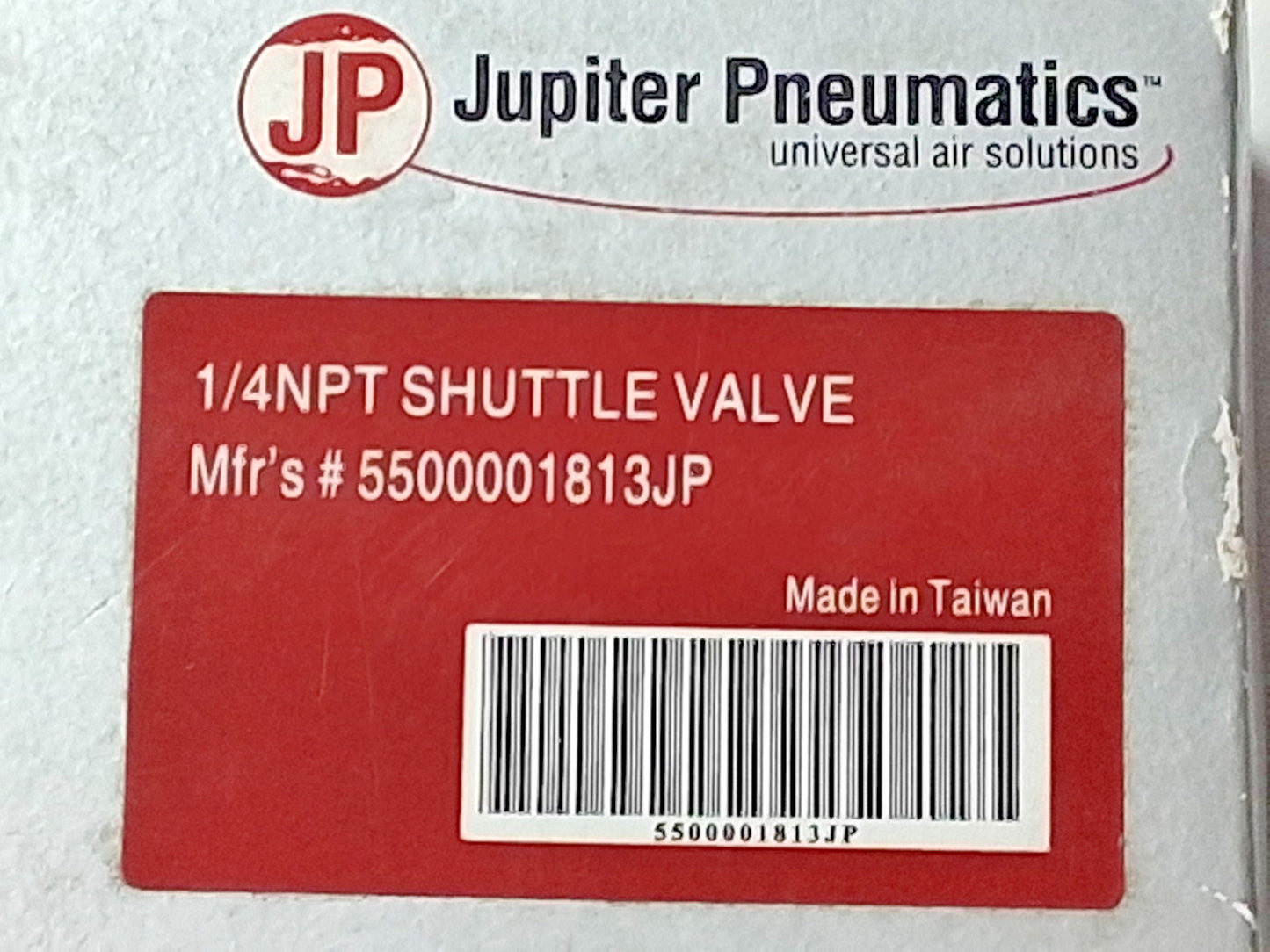 Jupiter Pneumatics Air Flow Control Valve Shuttle 5500001813