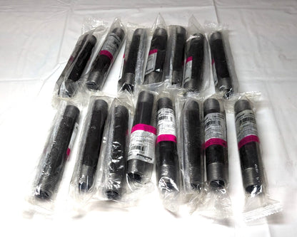 Black Pipe Nipple 1/2" Dia x 5" Long Sch40  *QTY 15*  MSCNB04050