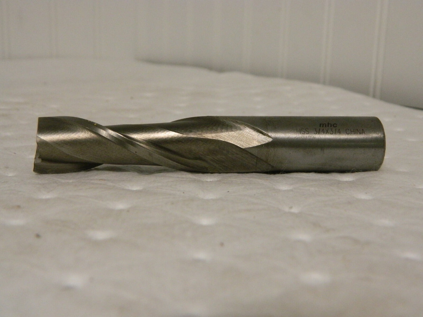 MHC HSS Square End Mill 3/4" 2-1/4" LOC 3/4" Diam, 4-1/2" OA