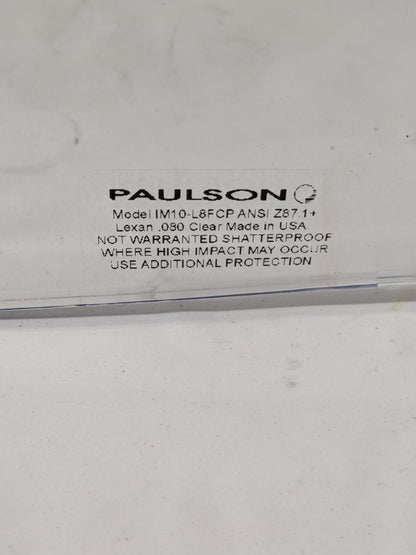 Paulson Faceshield window with Chin/Eye Protection IM10-L8FCP