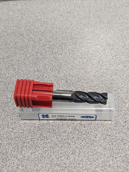 OSG Corner Radius End Mill: 3/8" Dia, 7/8" LOC, 4 FL VG434-3757