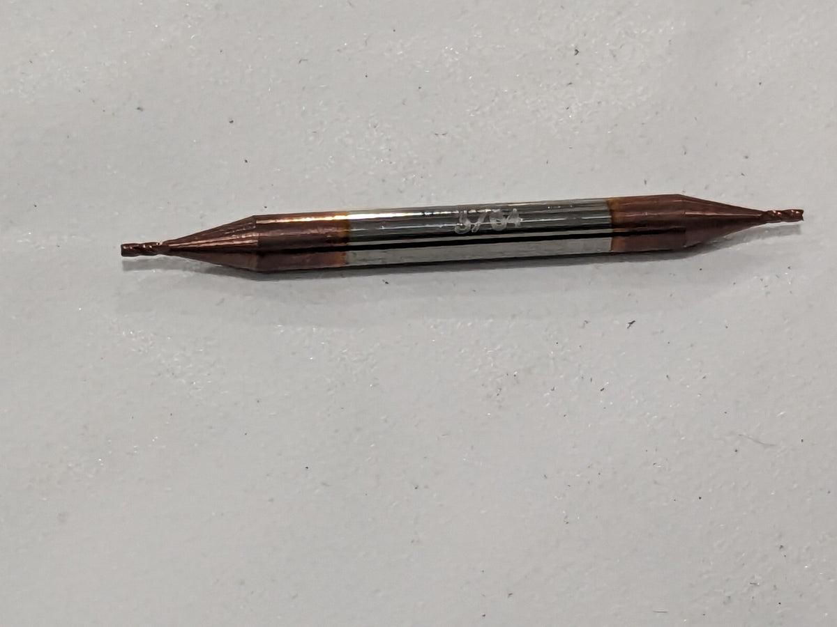 ACCUPRO End Mill: 0.0469" Dia, 0.0938" LOC, 4 Fl Carbide 12185329