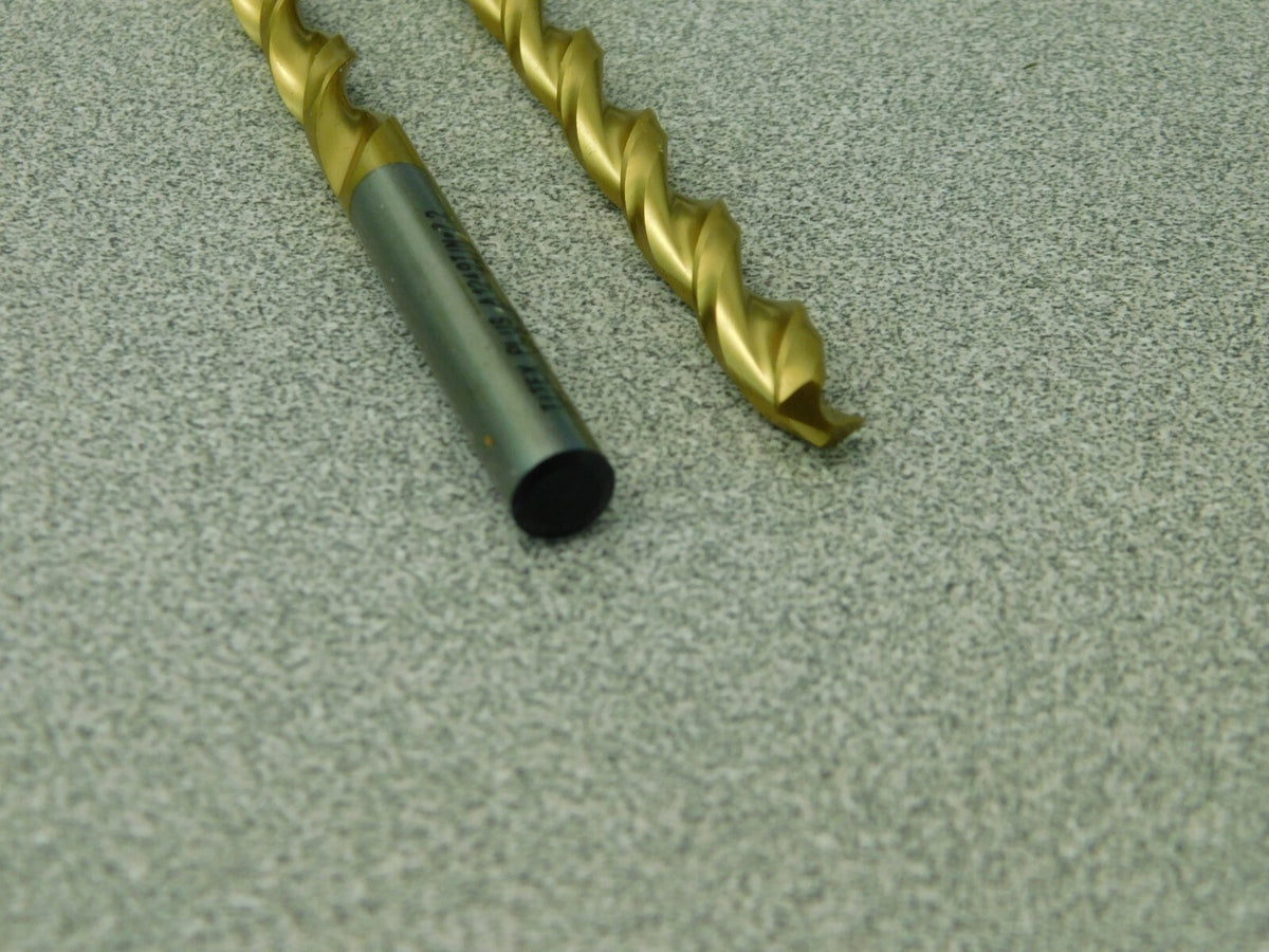 Titex Plus Jobber Drill 2Pk 7.2mm 130°Point TiN Finish Vanadium HSS A1249TIN-7.2