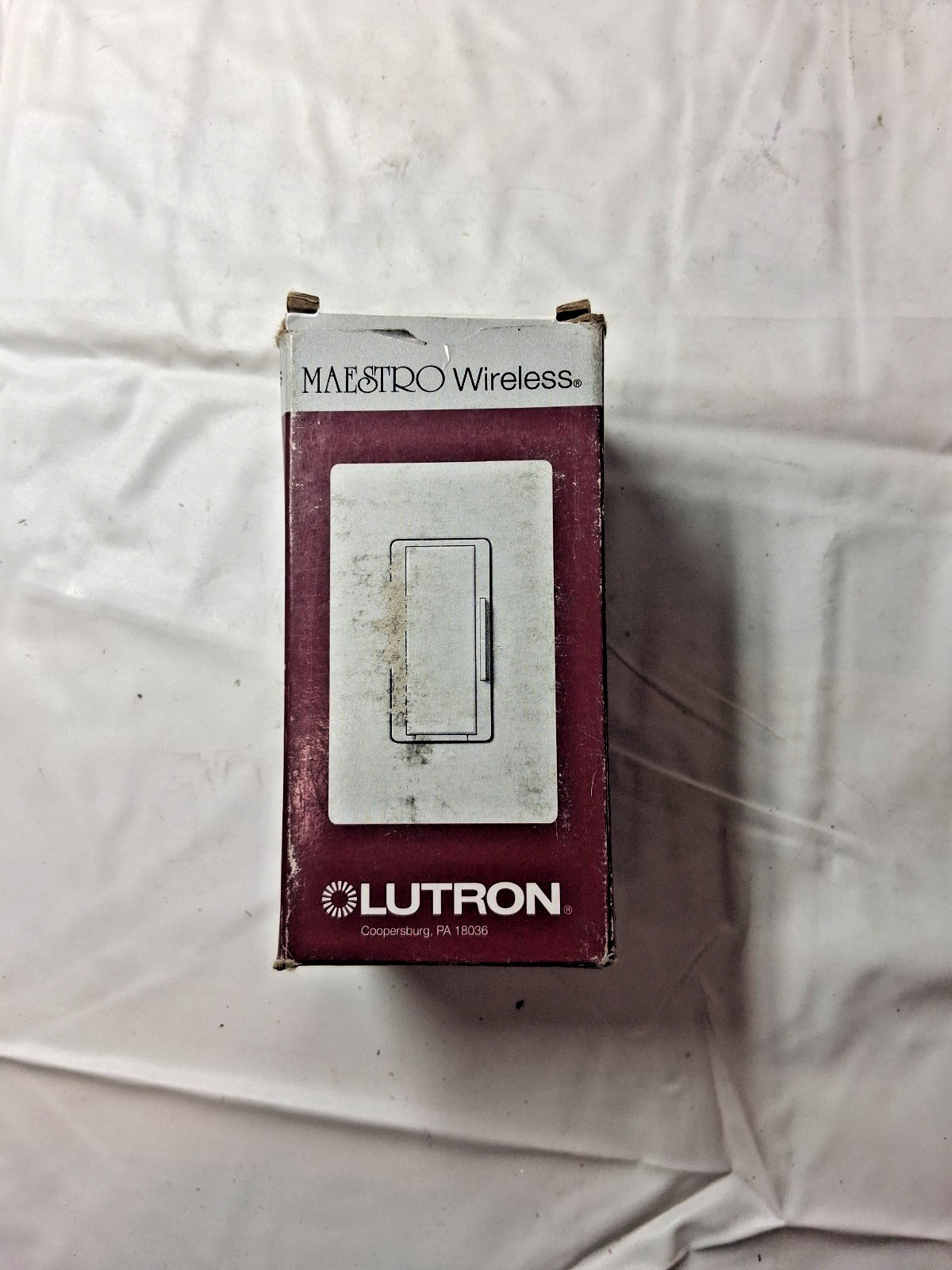 Maestro Wireless Lutron 120 VAC Electronic 600 W Dimmer MAELV-600-WH
