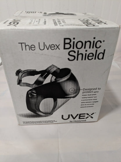 Uvex Bionic Clear Anti Fog Polycarbonate Safety Face Shield Grinding Z87.1 S.510